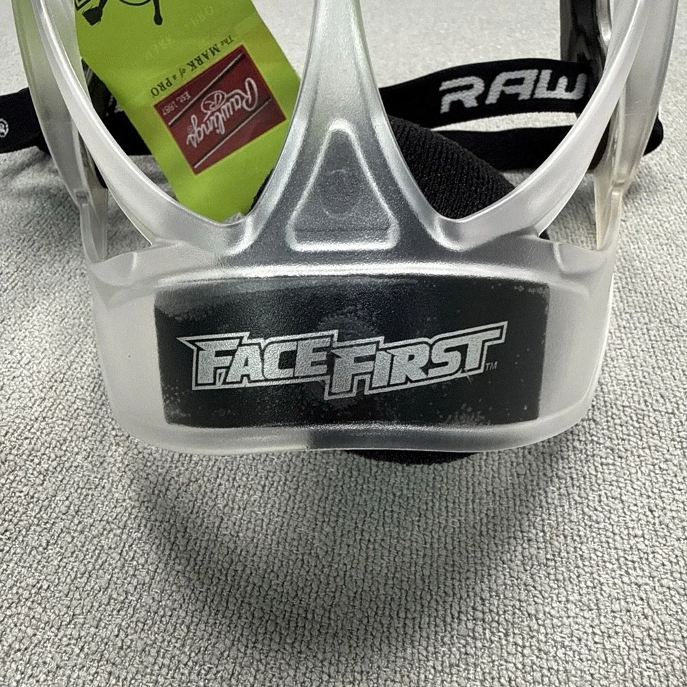 Rawlings Softball Fielder's Face Mask WARFACE1 Clear/Black Adult Adjustable